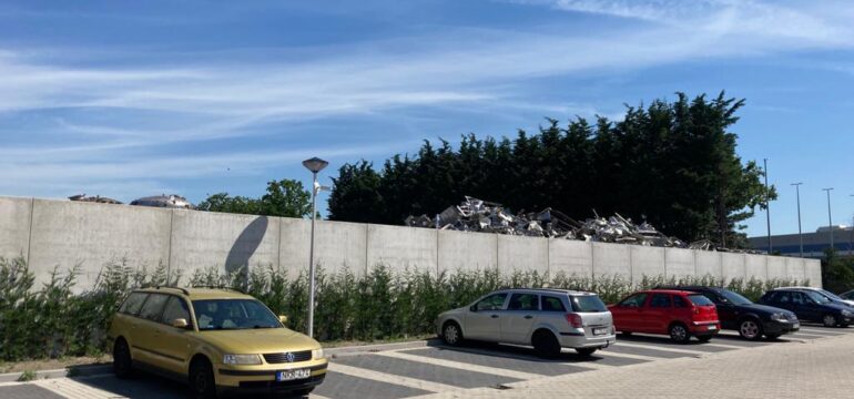 Bosch Beton - Multifunctionele terreinafscheiding voor uitzendbureau Roosendaal