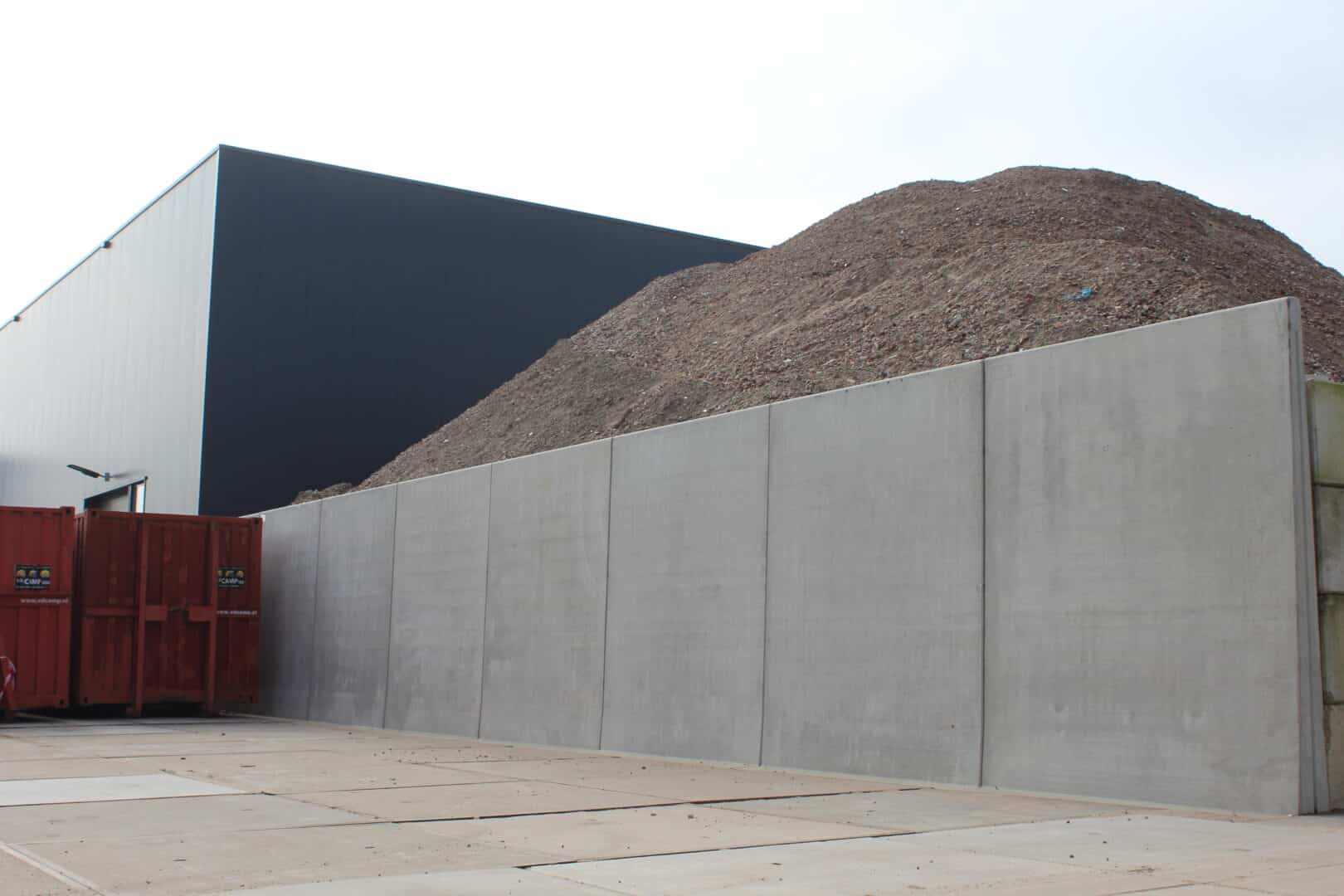 Bosch Beton - Opslagvakken voor zand, grind en grond in Oss