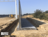 Bosch Beton - Antraciet keerwanden Langs A1