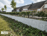Bosch Beton - Keerwanden om niveauverschil bij boerderij op te vangen