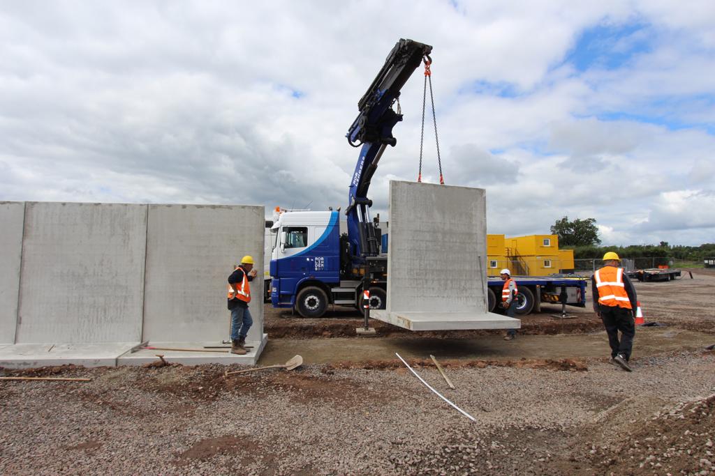 Bosch Beton - Biogasinstallatie Lower Drayton Farm in Staffordshire (UK)