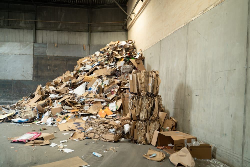 Bosch Beton - Strong retaining walls in recycling company’s paper depot