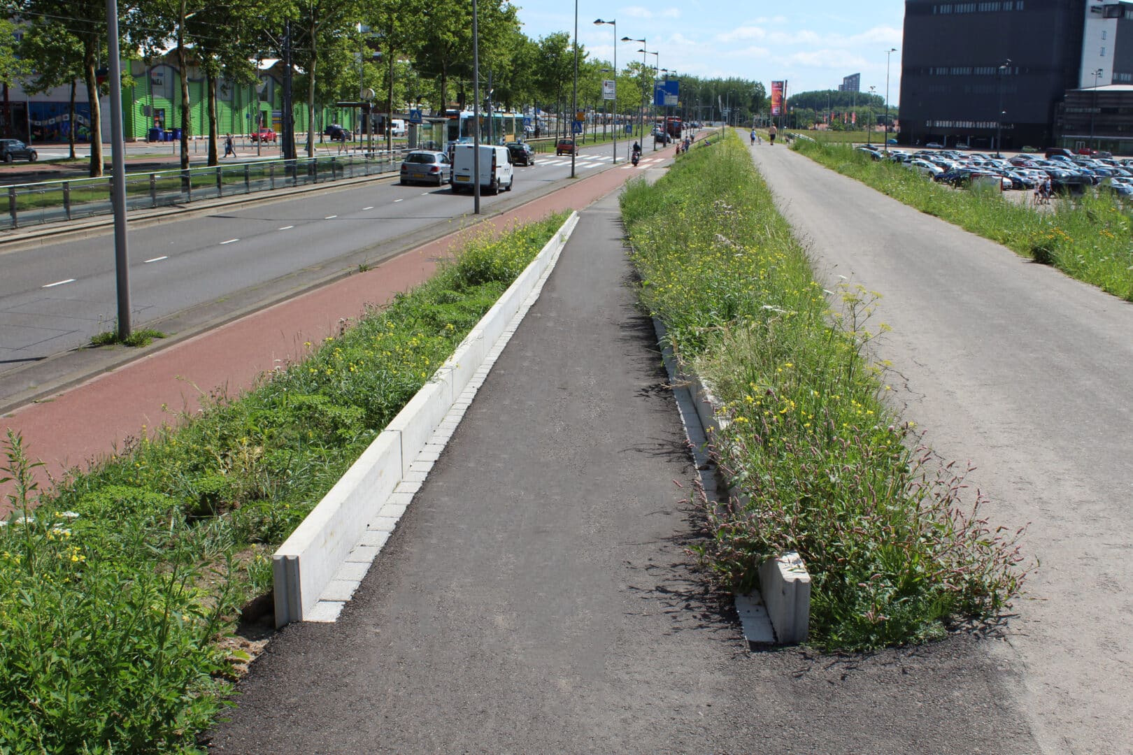 Bosch Beton - Keerwanden verbeteren bereikbaarheid van De Kuip in Rotterdam