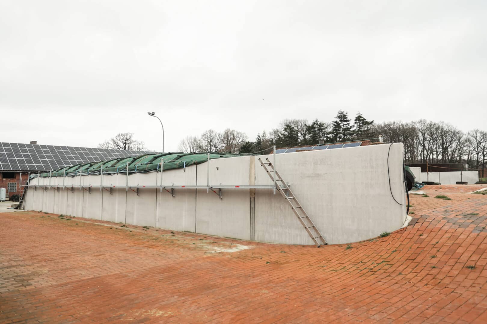 Bosch Beton Fahrsilo in Merzen - Bosch Beton sleufsilo in Merzen (Duitsland)