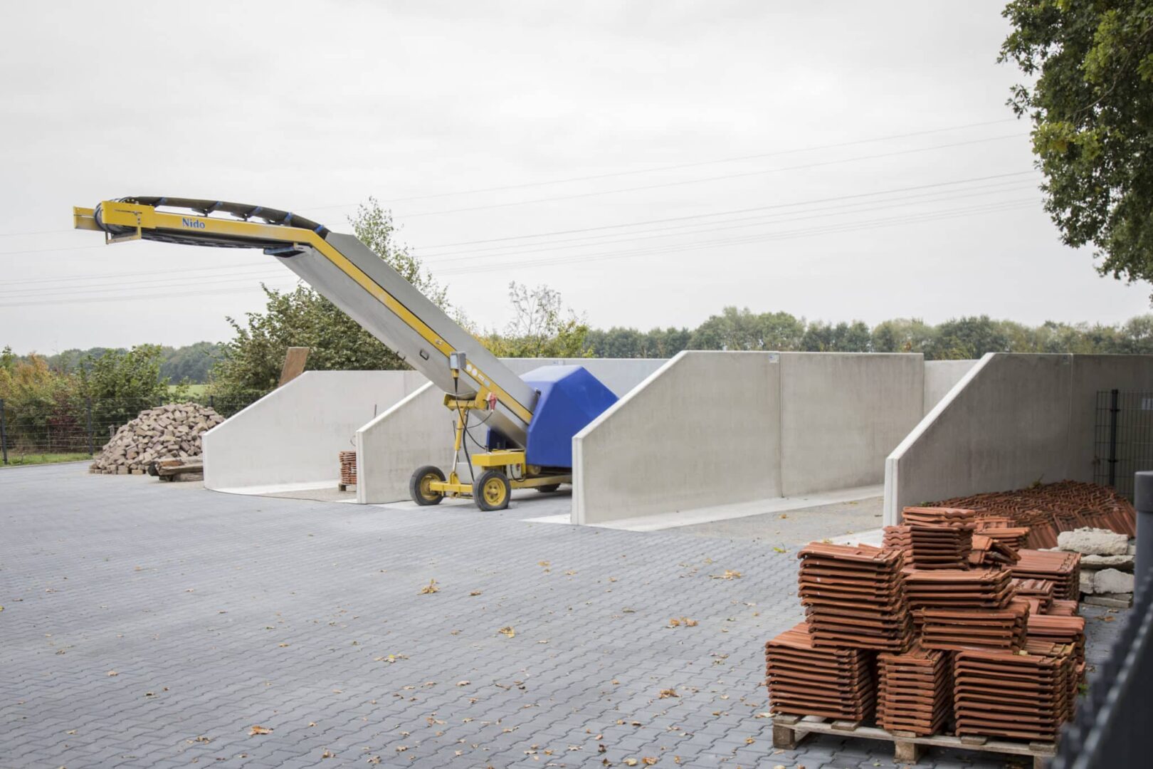 l profiel beton voor sleufsilo