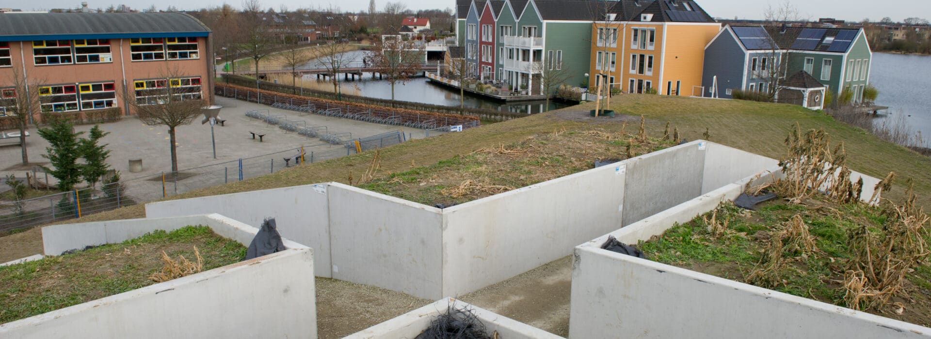 Bosch Beton - Uitkijkpunt De Kiem in Houten