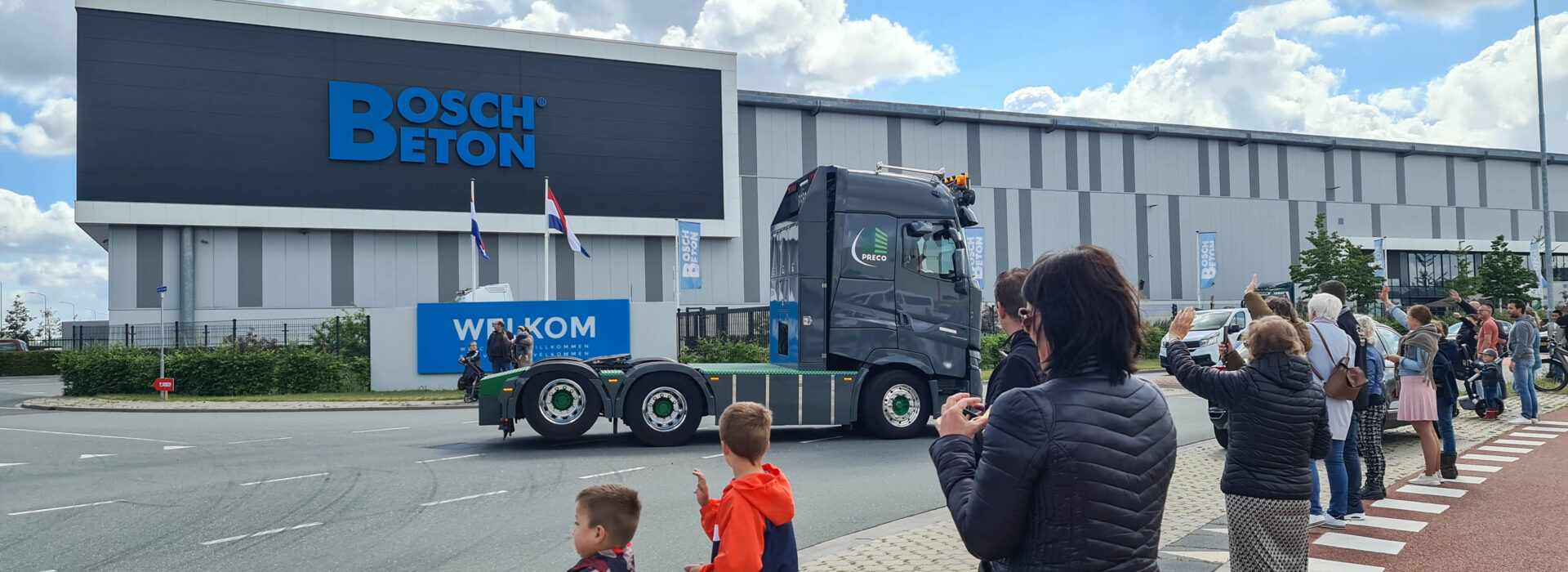 Truckfestijn Kootwijkerbroek 2022 bij Bosch Beton